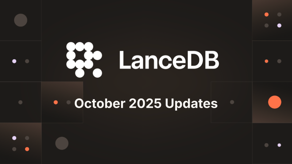 🎨 Semantic.Art, 💾 Stable Lance 2.1, 🎥 Ray+LanceDB powers Netflix