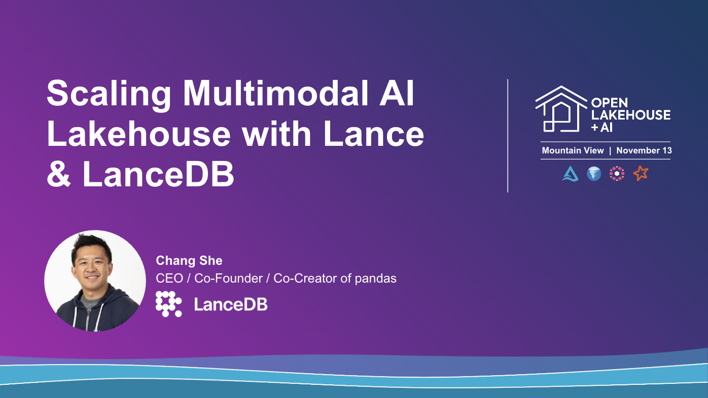 Open Lakehouse + AI Mini Summit